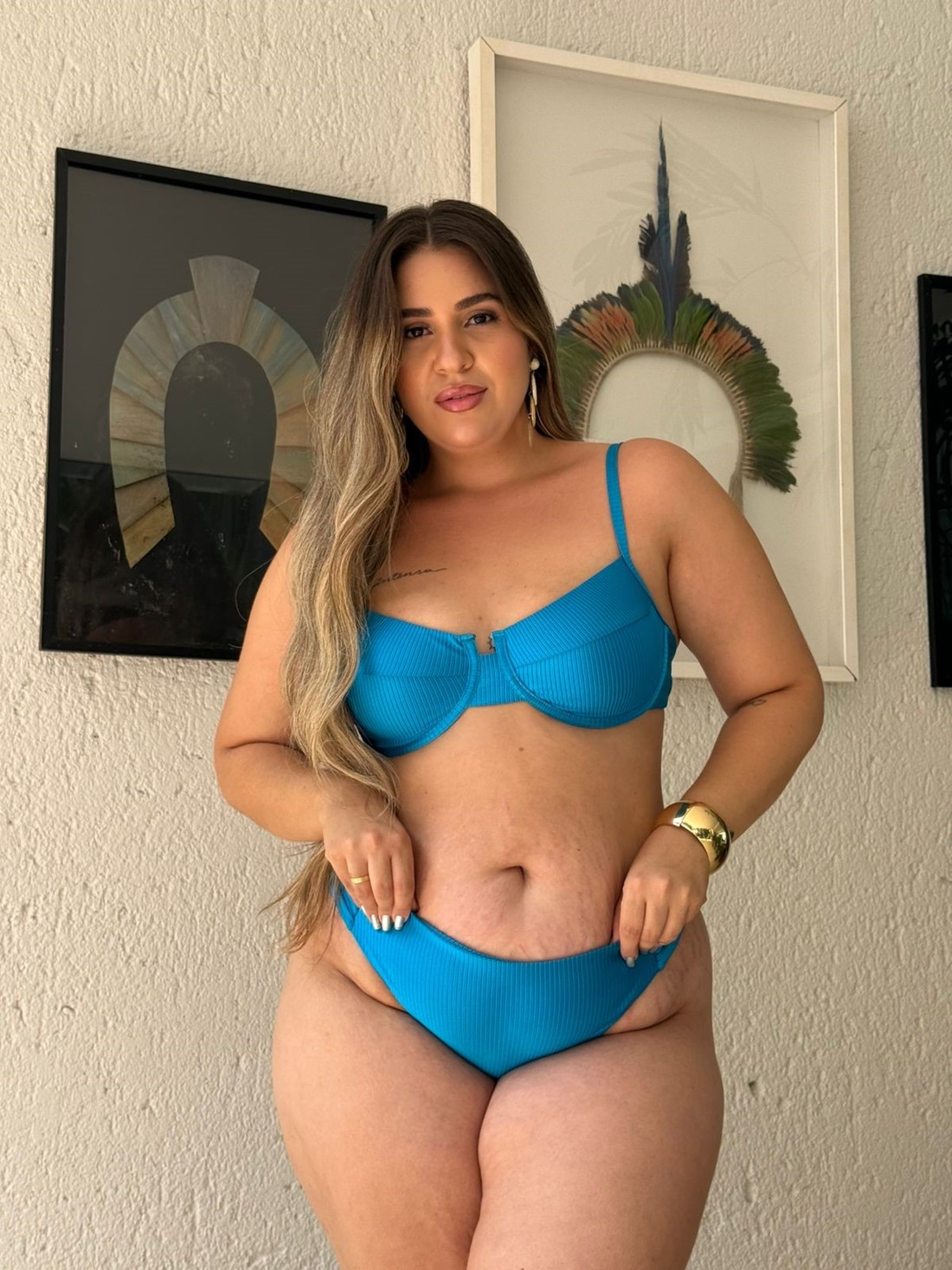 Conjunto Luiza com calcinha Borboleta (Atol)