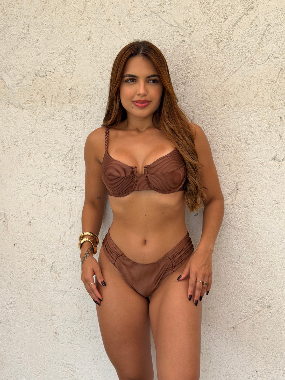 Aro Retrô Melissa com Borboleta Tradicional - Marrom