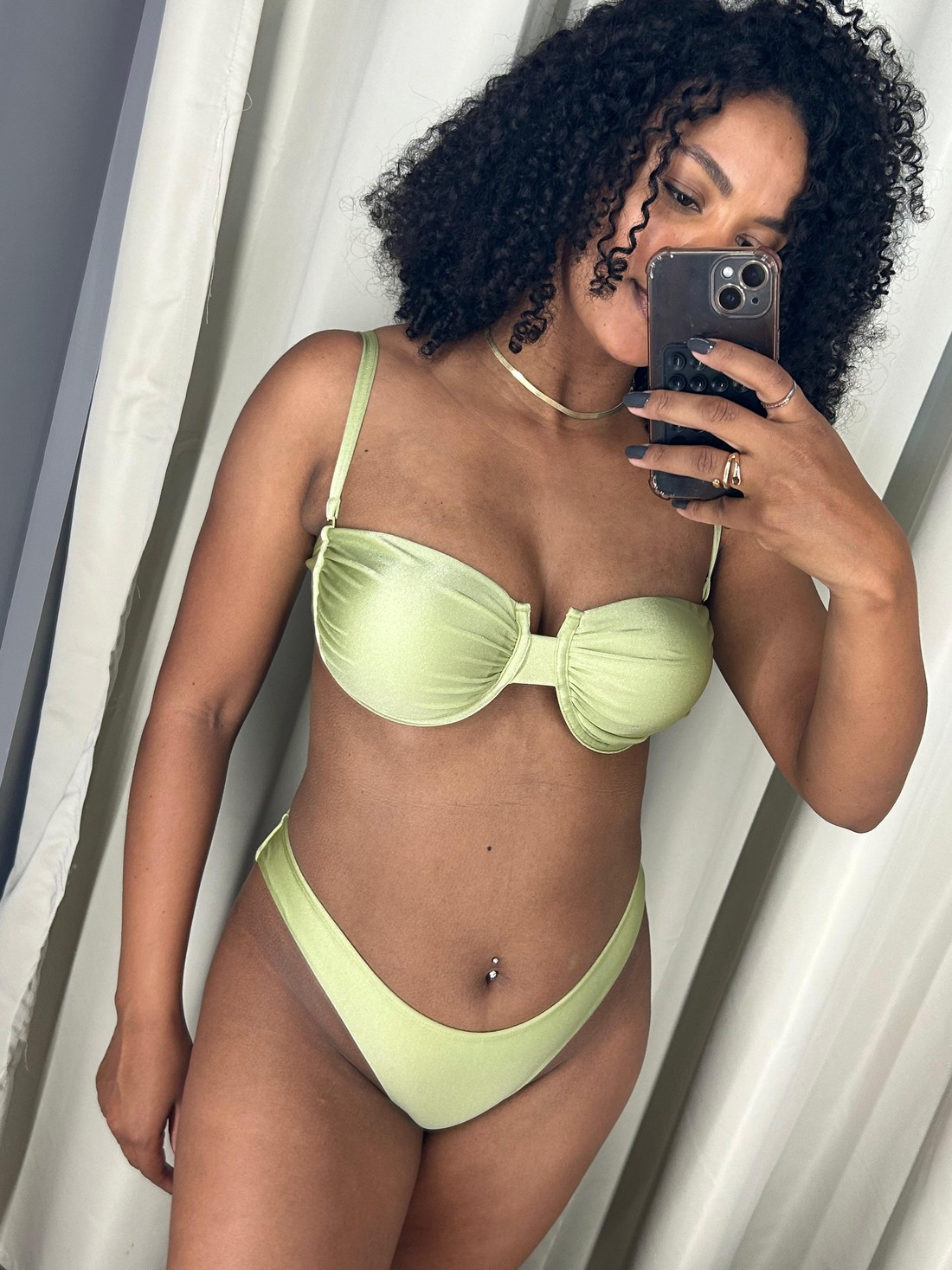 Top Balli com Asa delta - Verde Oliva Top Balli com Asa delta - Verde Oliva