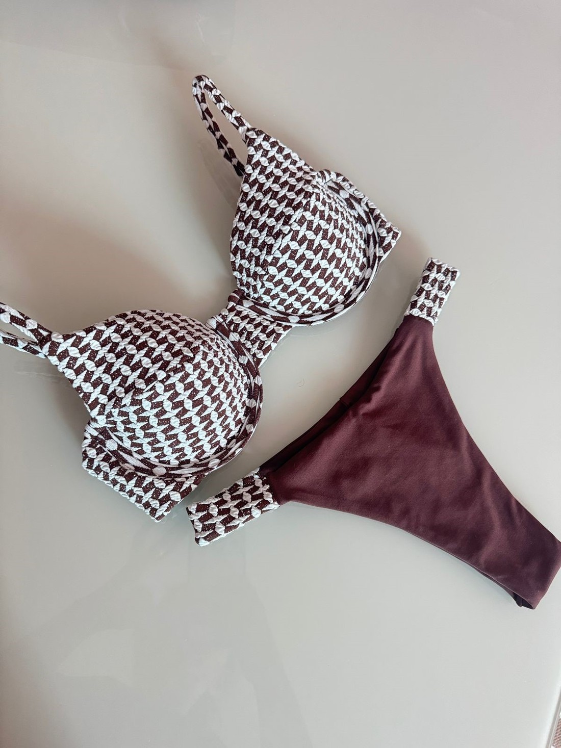 Conjunto Malte Texturizado com Calcinha Lolita Conjunto Malte Texturizado com Calcinha Lolita