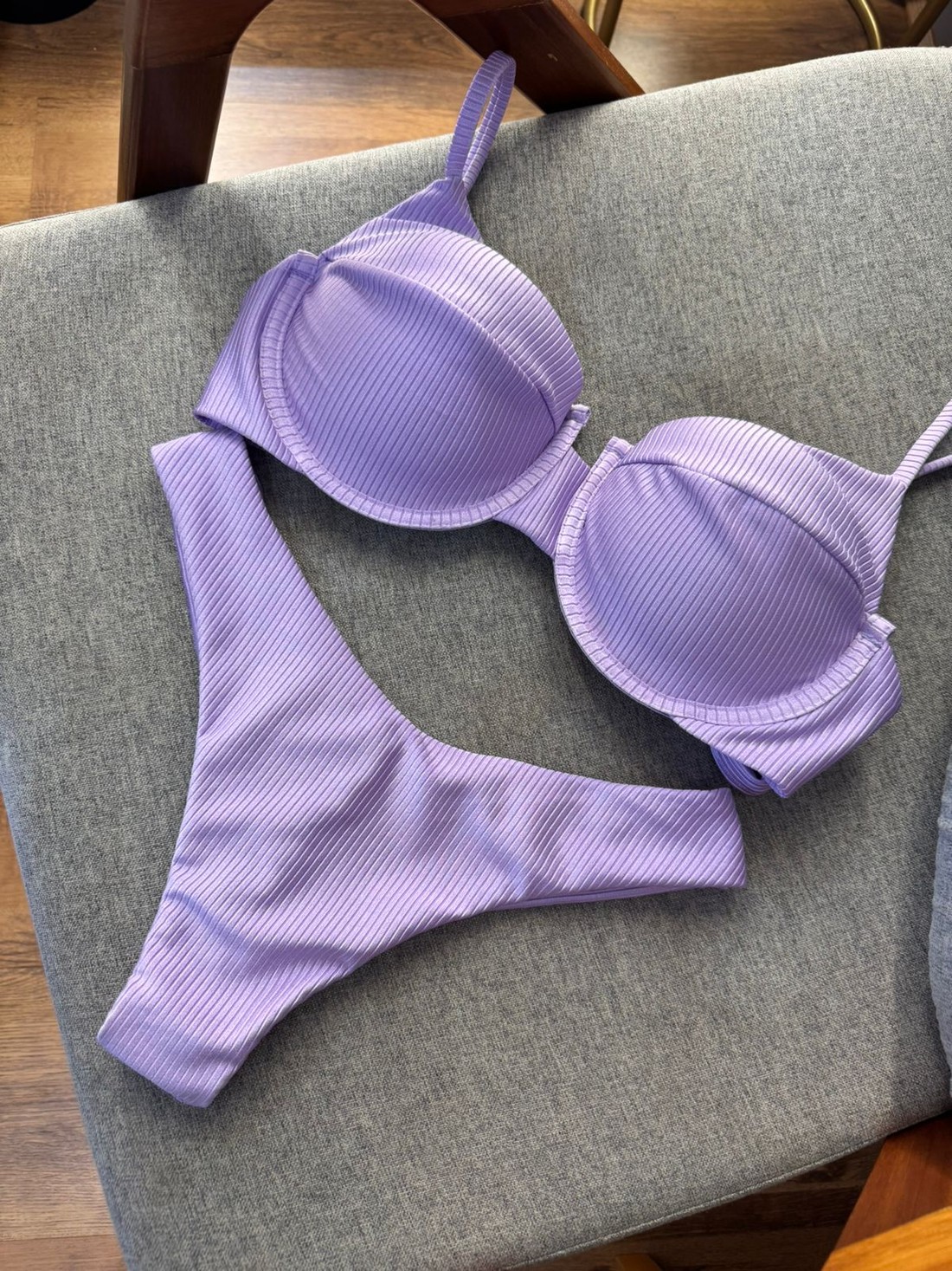 Aro retro Candy Colors com (Asa delta ) Lavanda