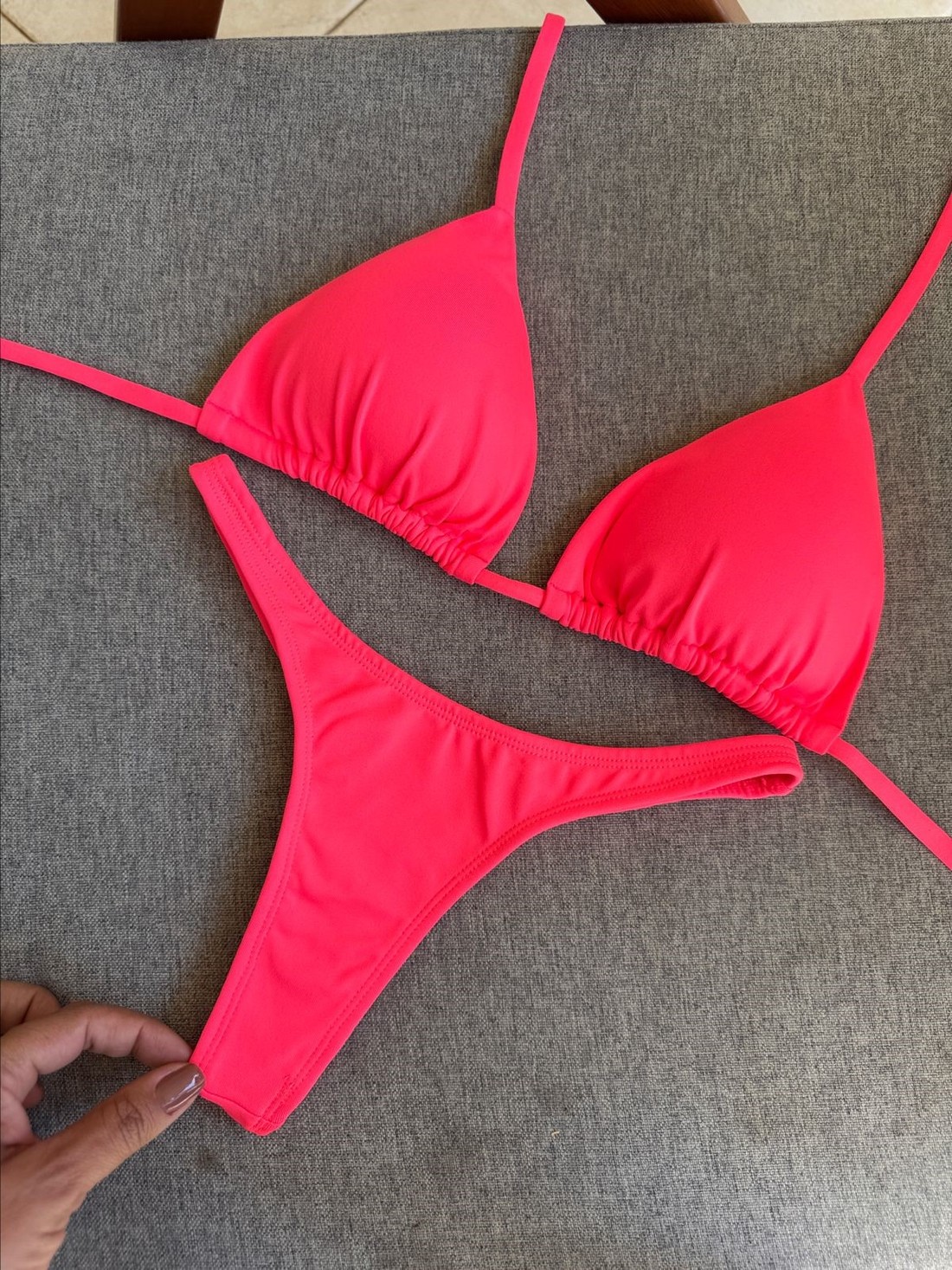 Fita com Asa Delta - Rosa Fluor Fita com Asa Delta - Rosa Fluor