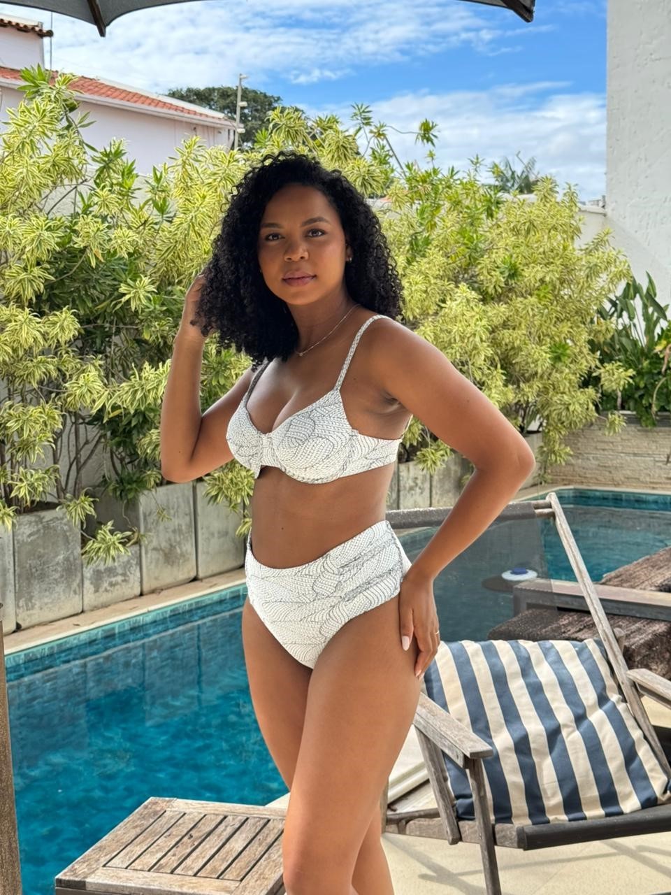 Aro retro com Hot Pants Pala e tranças - Cordone