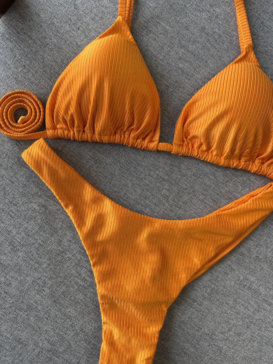 Cortininha com Asa Delta  - Caramelo