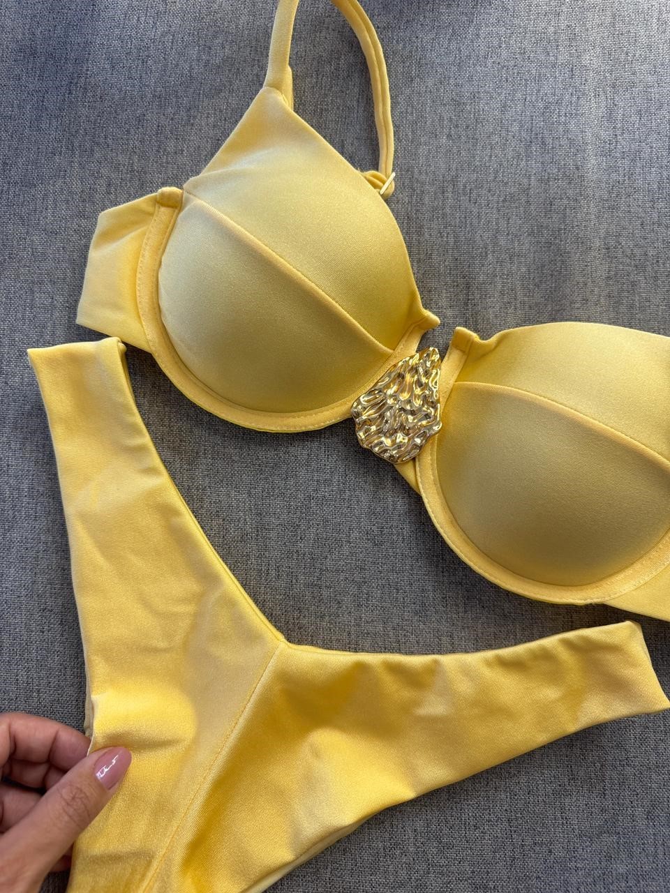 Aro Retrô-Orgânico com Asa Delta Fio Duplo Pólen