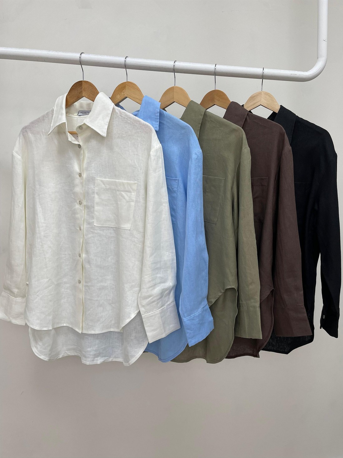 Camisa de linho Bethany Camisa de linho Bethany