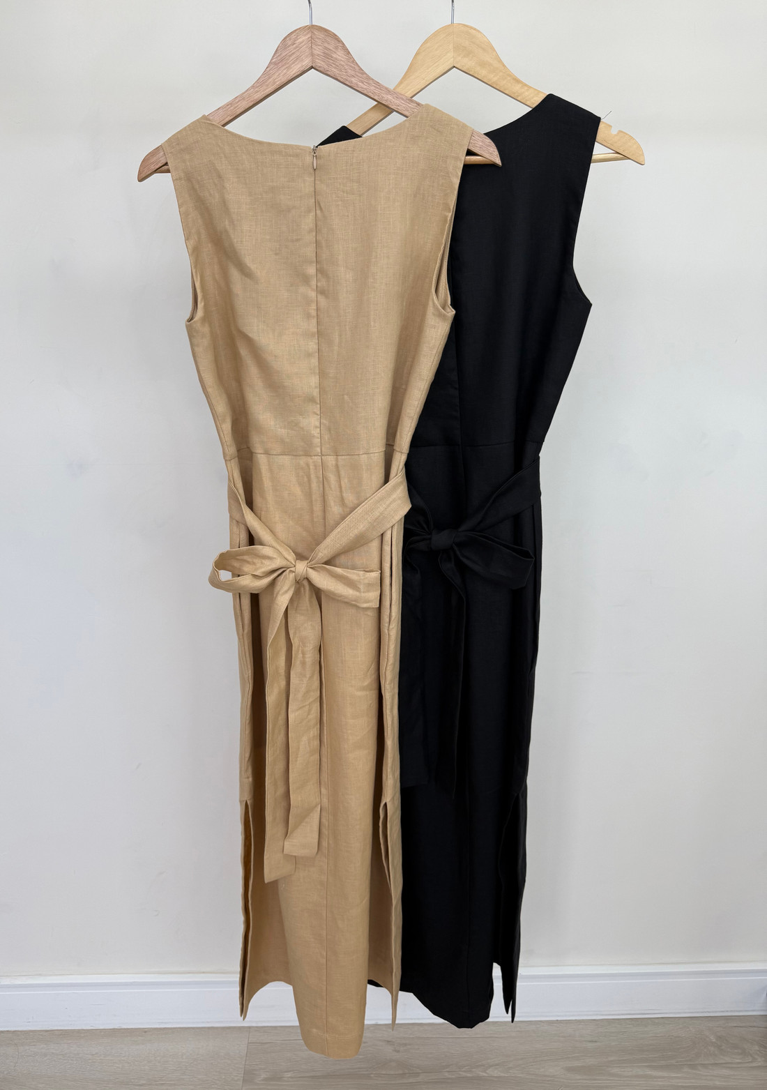 Vestido de Linho com Transpasse Louise Vestido de Linho com Transpasse Louise