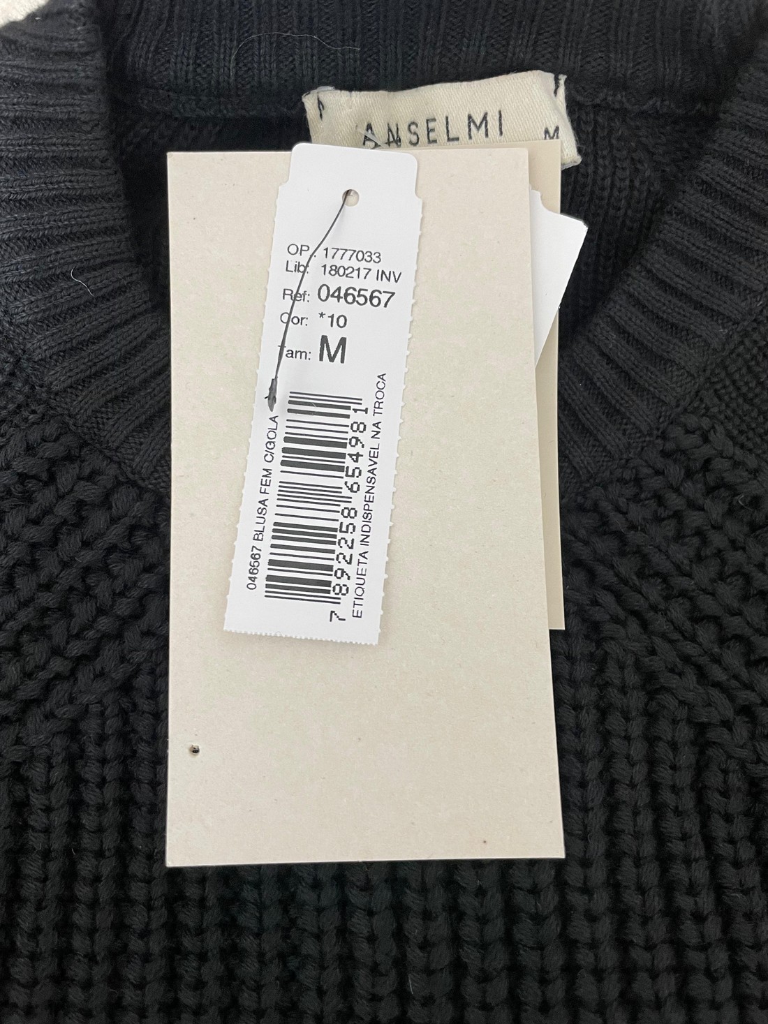 Tricot com Gola removível Cora