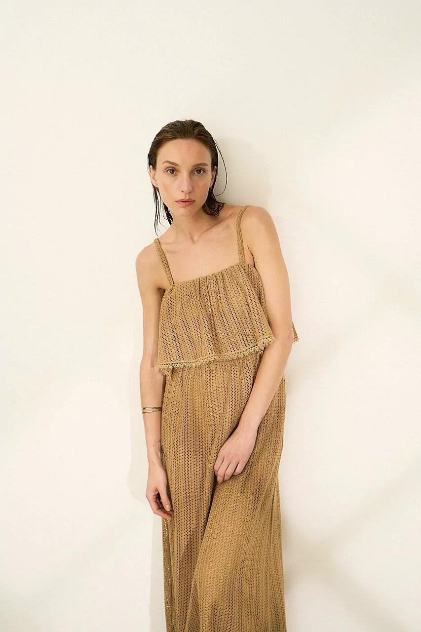 Vestido de Renda Malta Vestido de Renda Malta