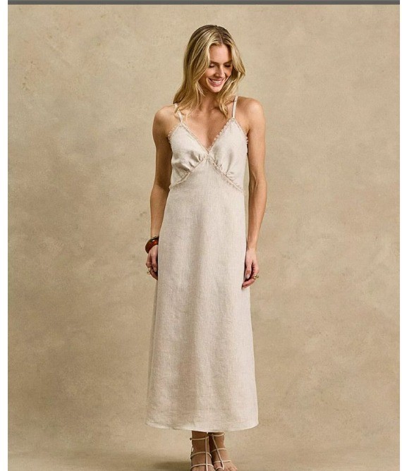 Vestido de Linho Amelia Vestido de Linho Amelia