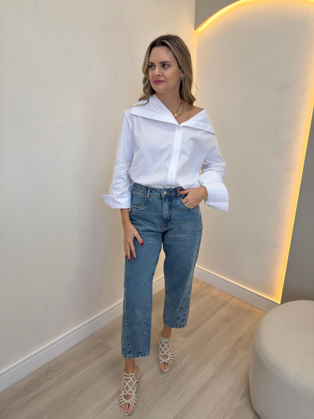 Calça Jeans Baggy Frésia Calça Jeans Baggy Frésia