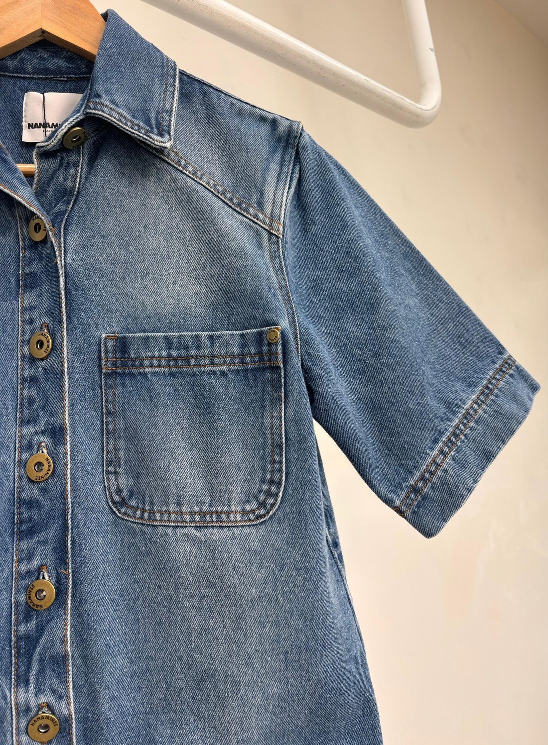 Camisa Jeans Natalie Camisa Jeans Natalie