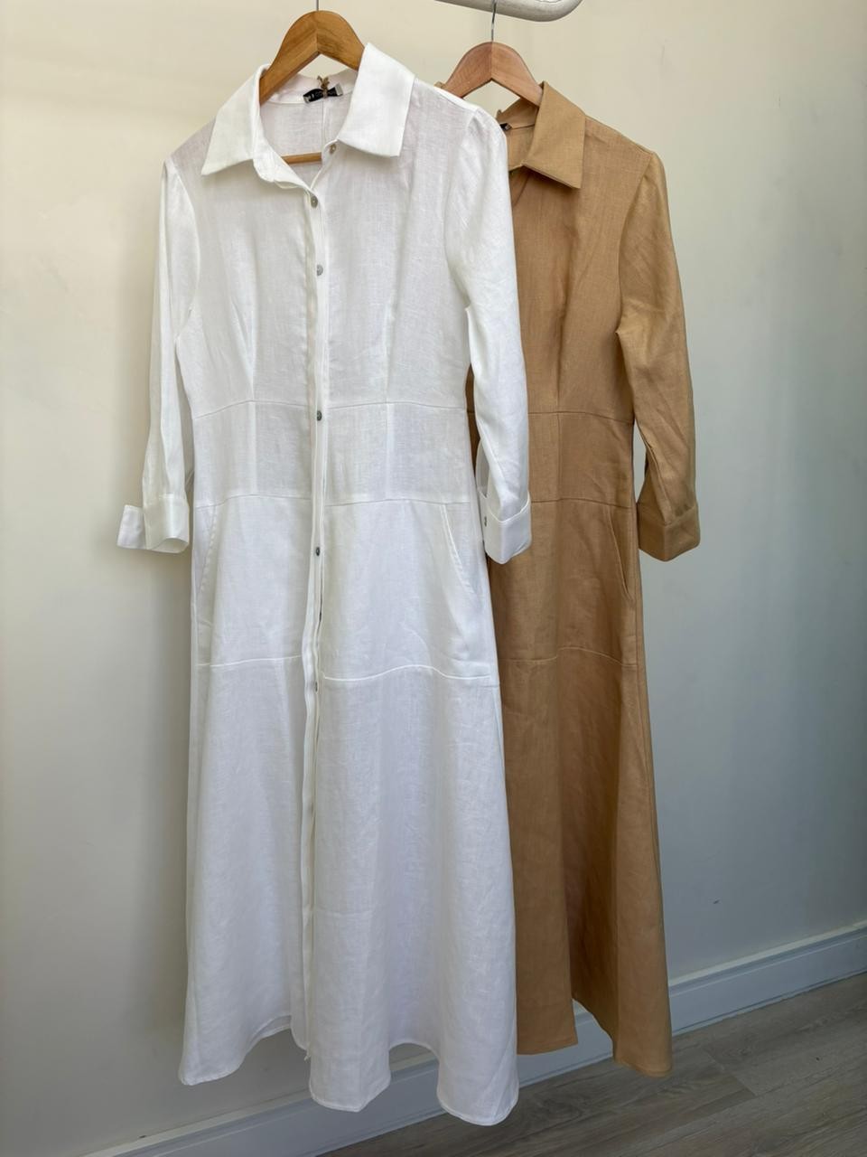 Chemise de Linho com Bolso Fiorella Chemise de Linho com Bolso Fiorella