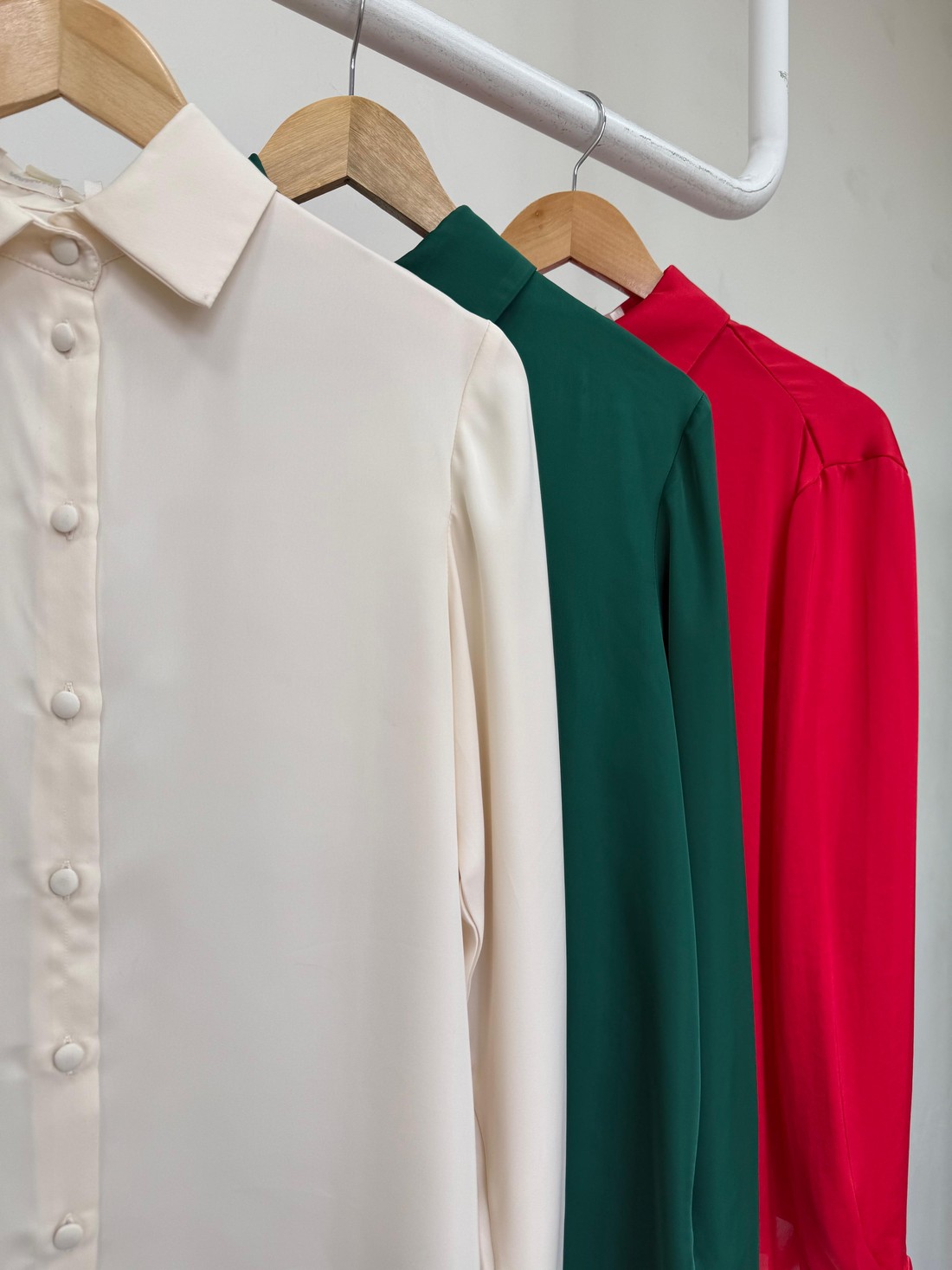 Camisa de Cetim Rory Camisa de Cetim Rory