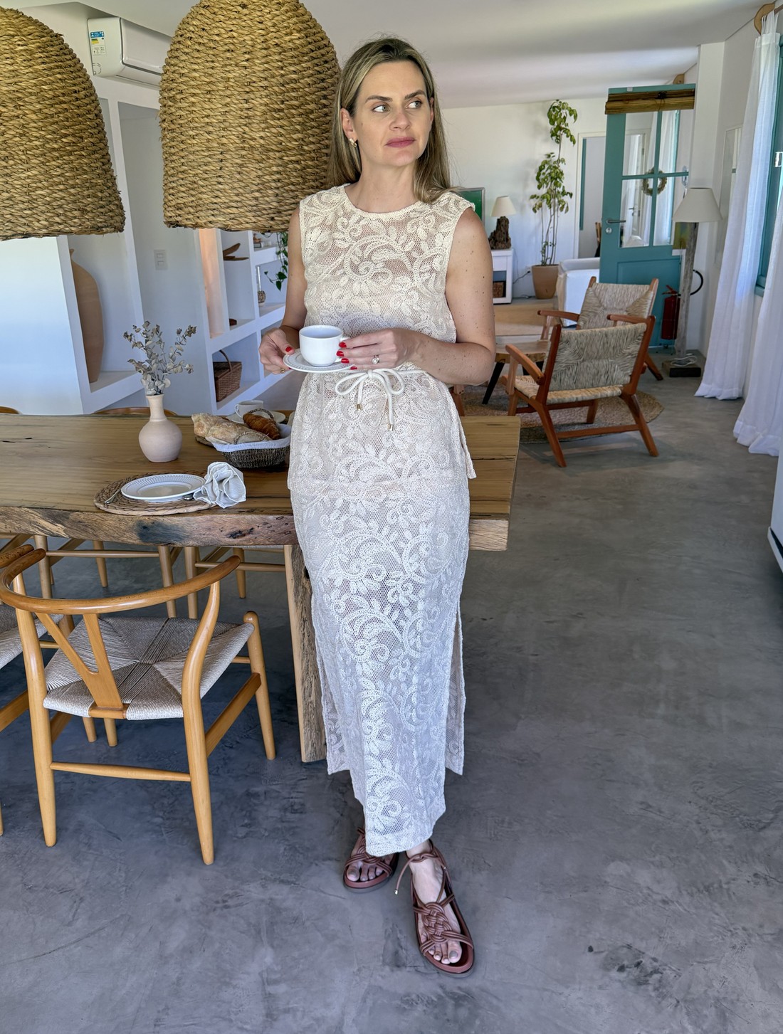 Blusa de Tela Bordada Florence