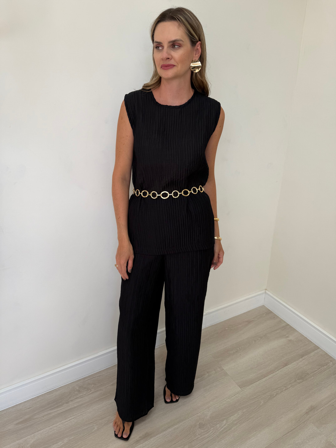 Blusa Plissada Mariane Blusa Plissada Mariane