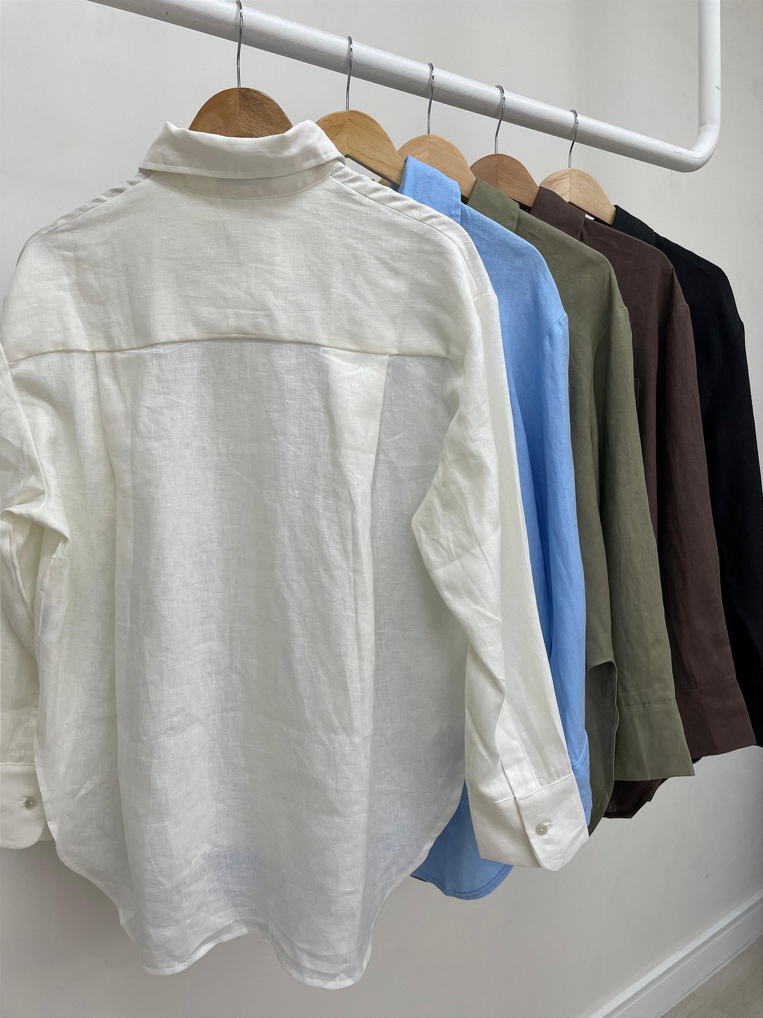 Camisa de linho Bethany Camisa de linho Bethany