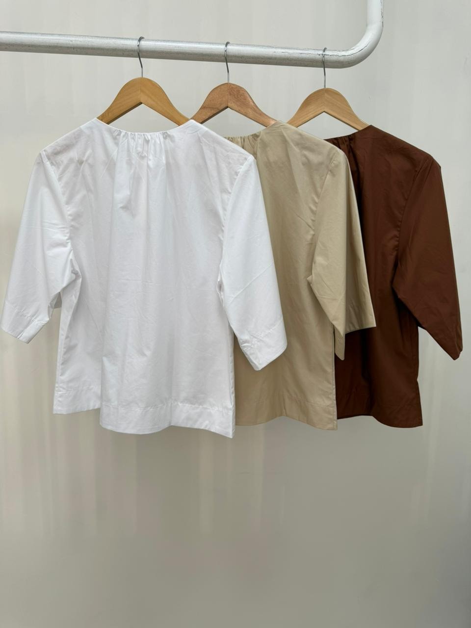 Camisa de Tricoline Charlotte Camisa de Tricoline Charlotte