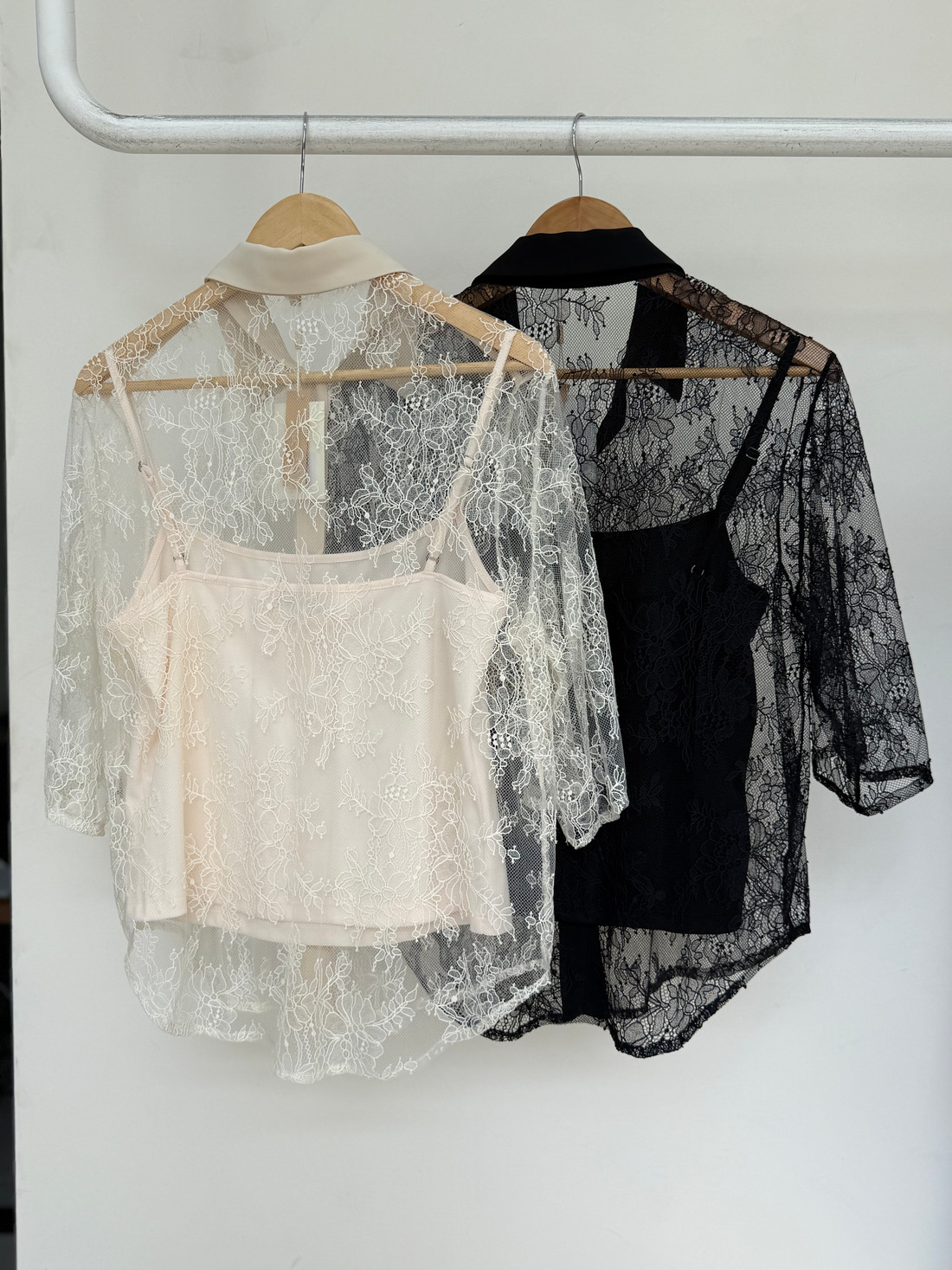 Camisa de Renda Monique Camisa de Renda Monique