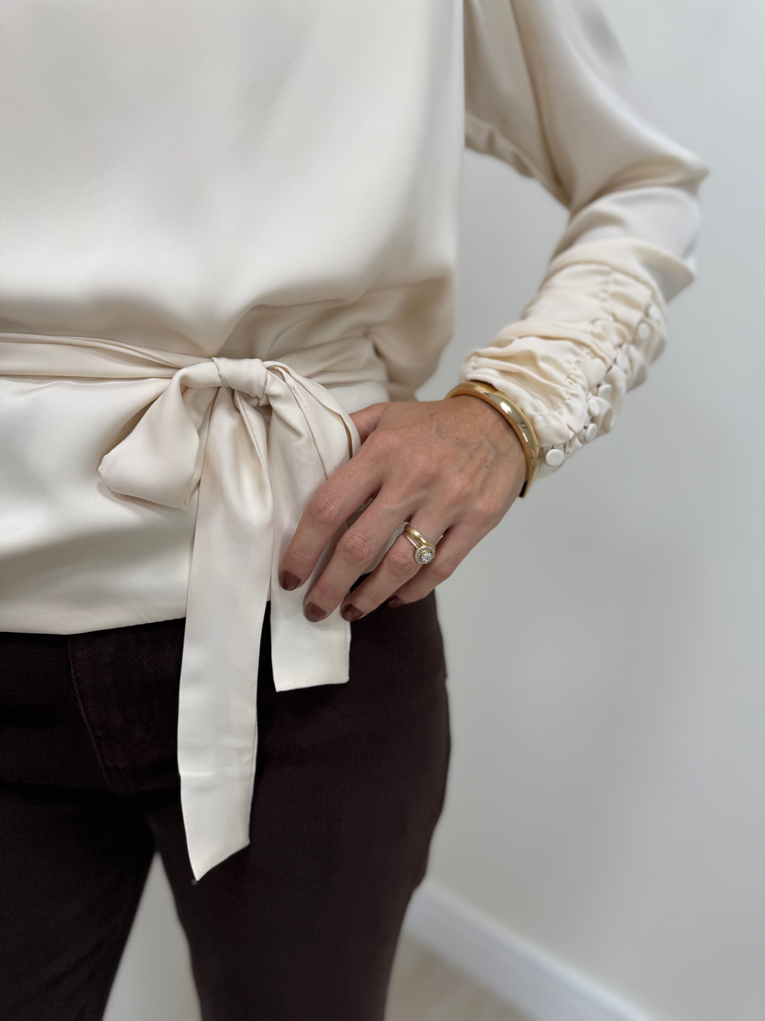 Blusa com Transpasse Débora