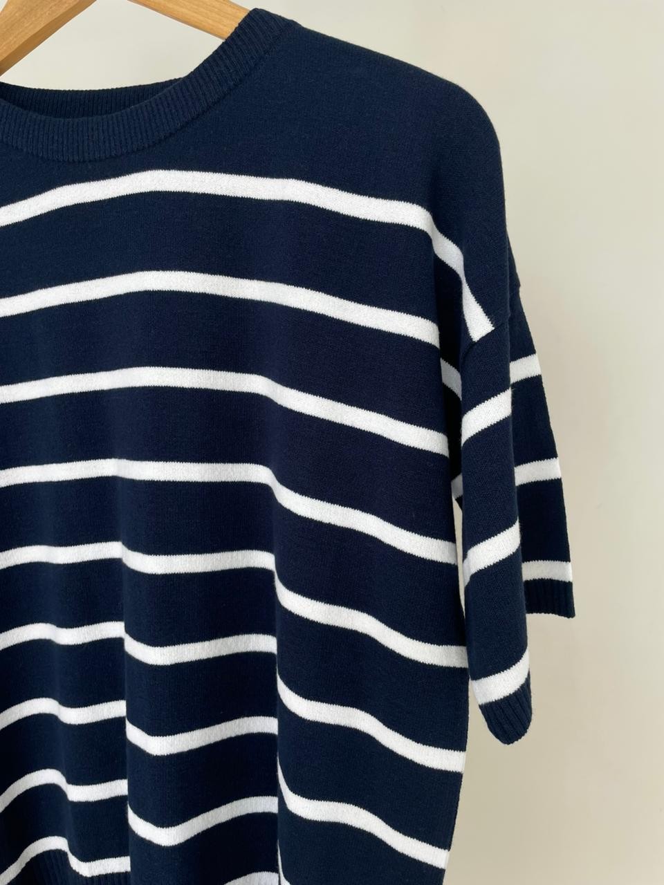 Blusa de Tricot Listrada Ketlin