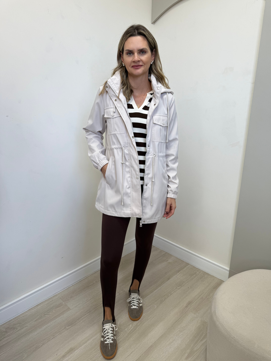 Parka Impermeável Dominique Parka Impermeável Dominique