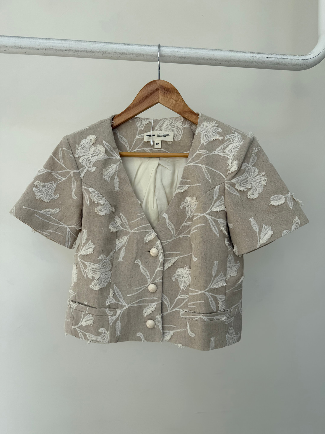 Casaqueto Bordado Adrian Casaqueto Bordado Adrian