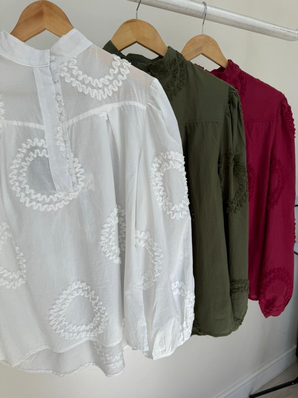 Bata Bordada Melissa