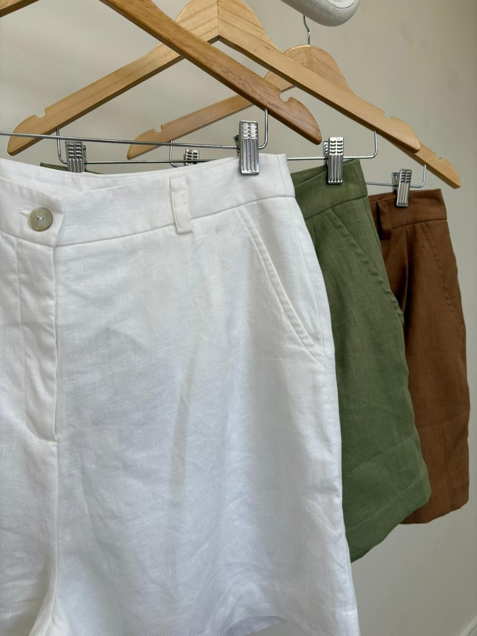 Shorts de Linho Luma