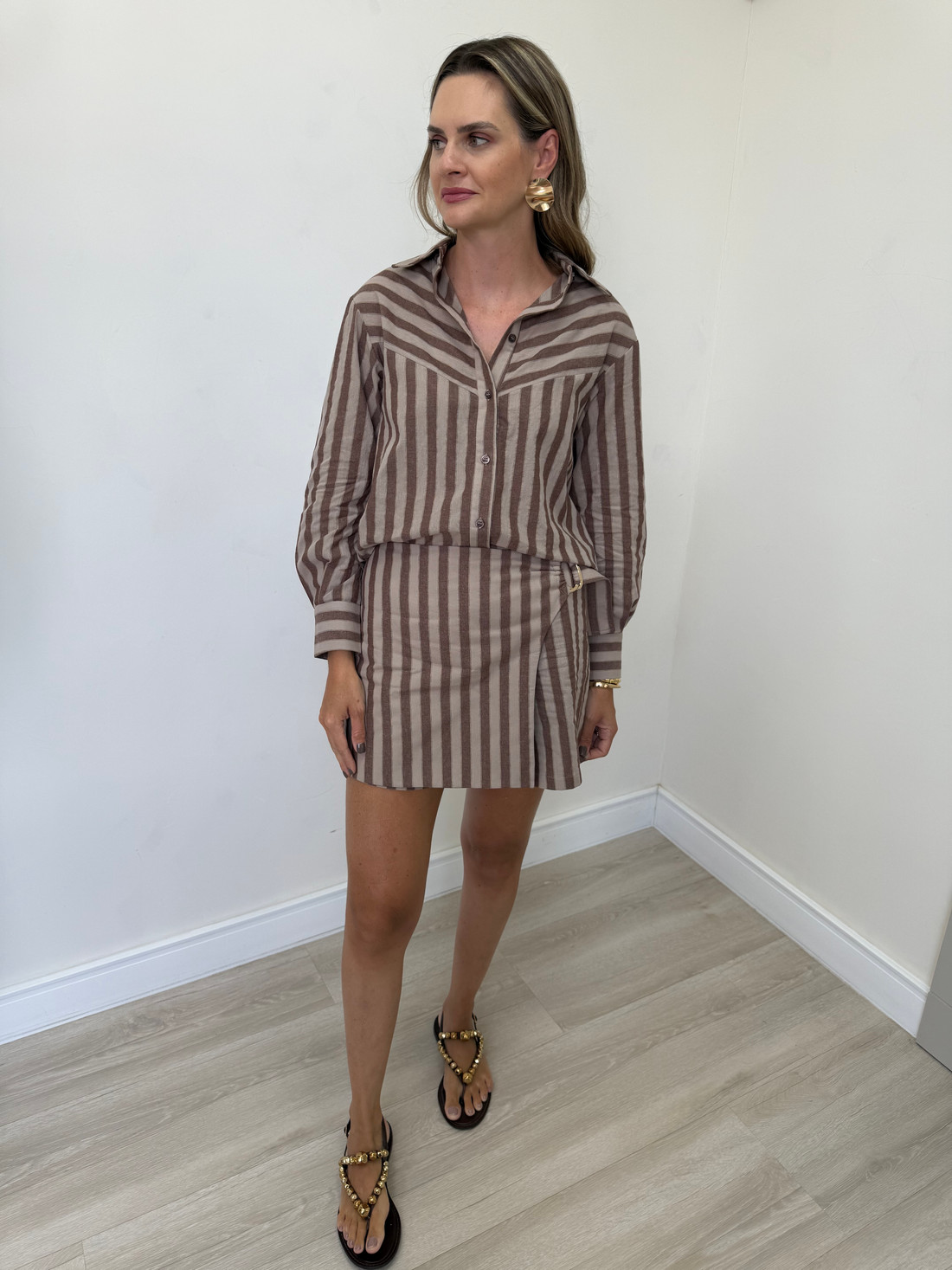 Camisa Listrada Dalila Camisa Listrada Dalila