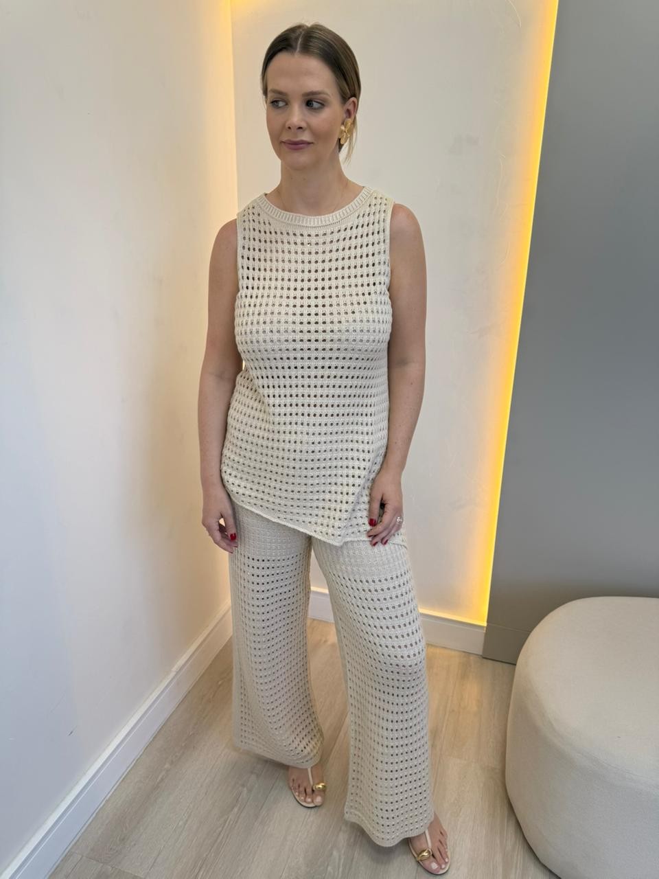 Conjunto de Tricot Regata Valência Conjunto de Tricot Regata Valência