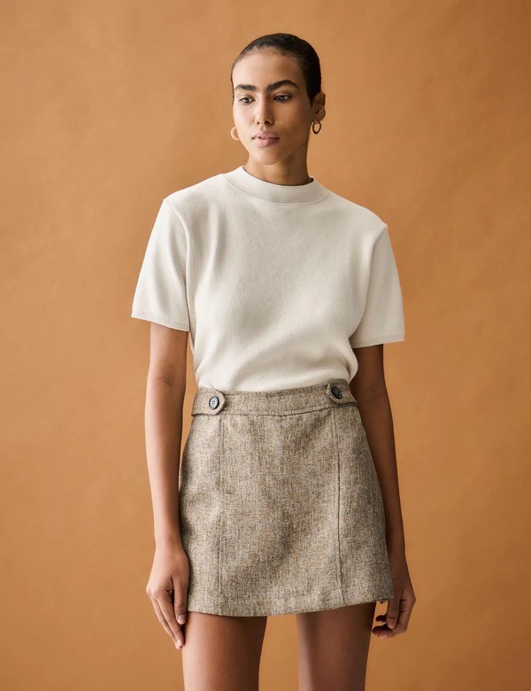 Shorts Saia de Alfaiataria Flamê Saskia