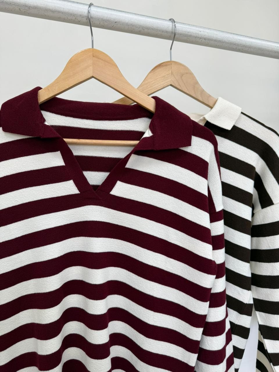 Blusa Polo Listrada Ester Blusa Polo Listrada Ester