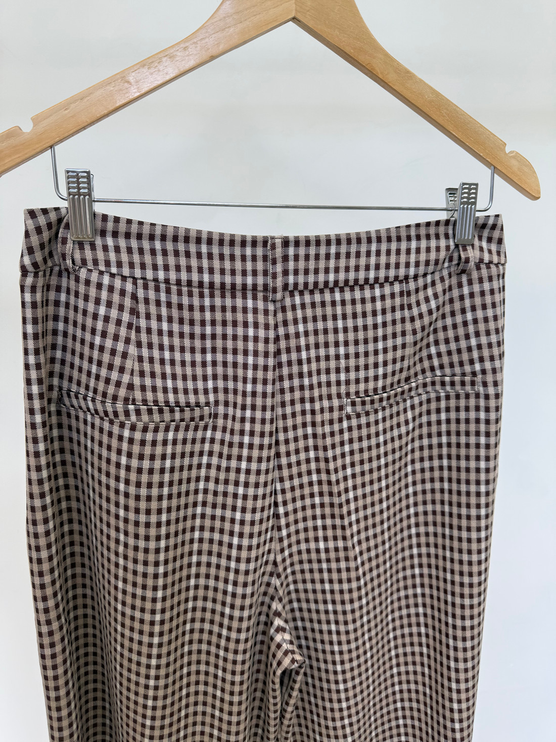 Calça Pantalona Xadrez Stefanie Calça Pantalona Xadrez Stefanie