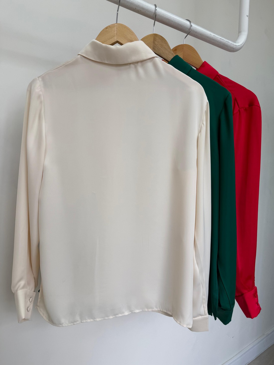 Camisa de Cetim Rory Camisa de Cetim Rory