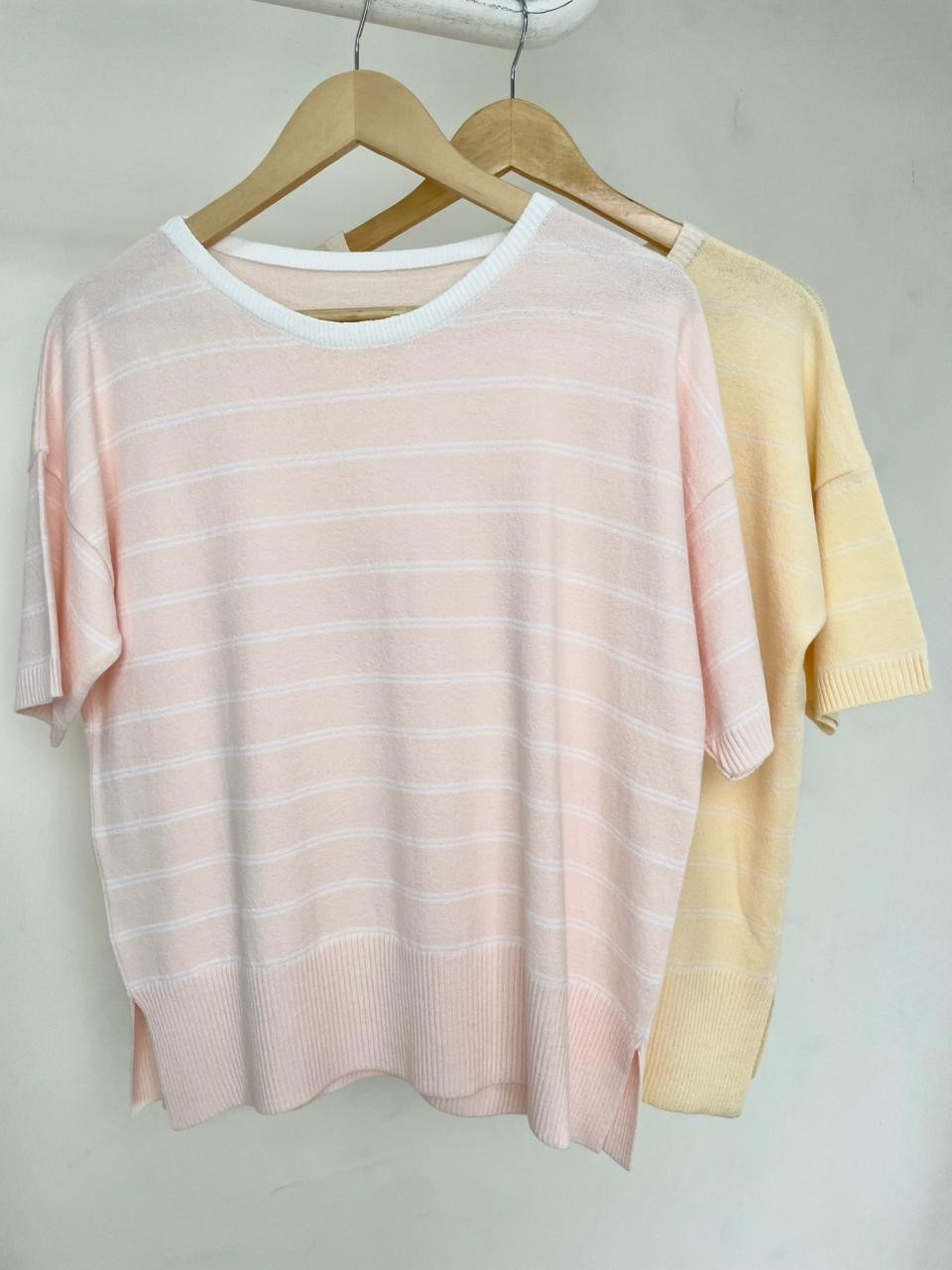 Blusa de Tricot Listrada Lauren Blusa de Tricot Listrada Lauren