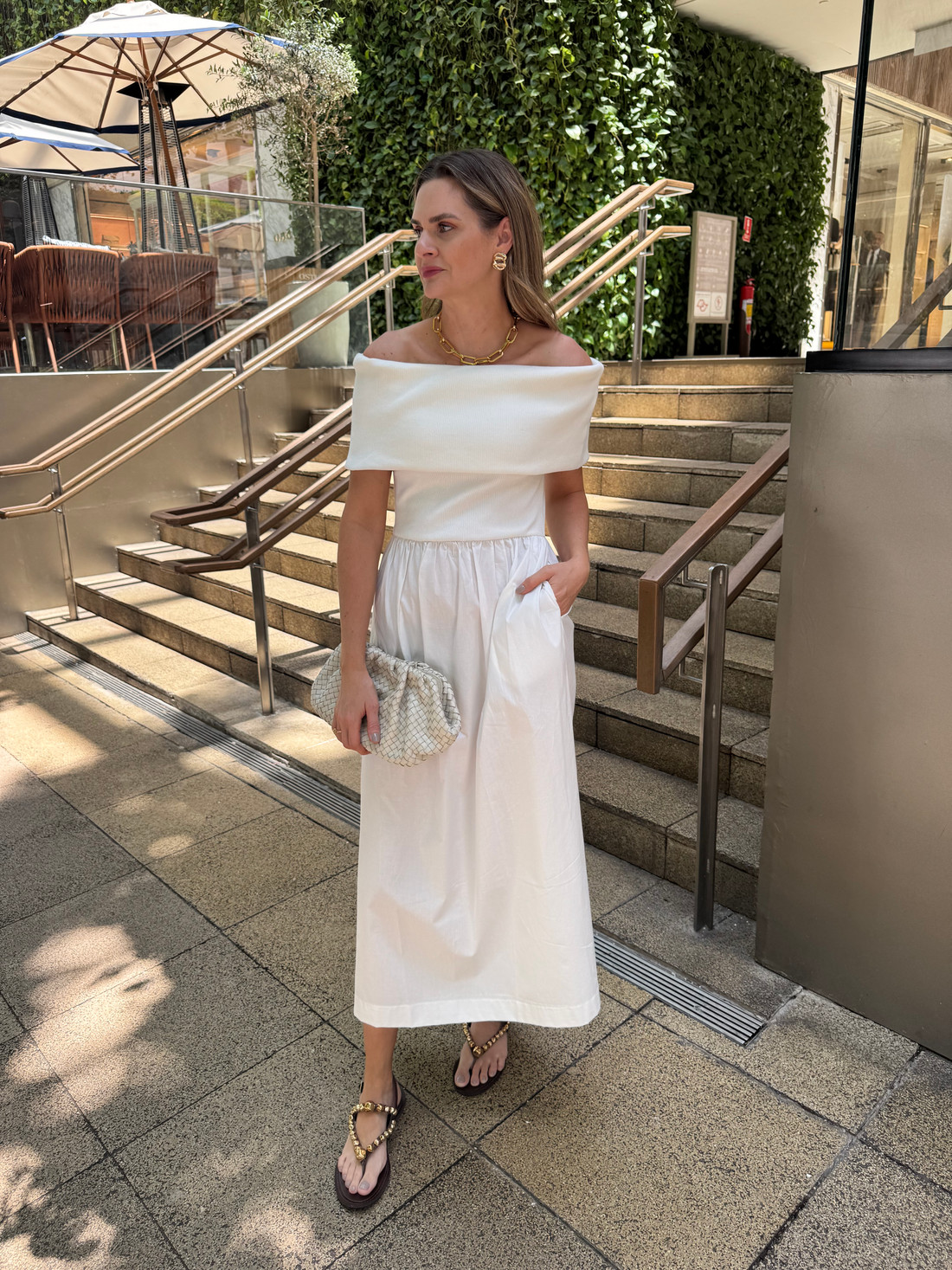 Vestido Ombro a Ombro Clarice Vestido Ombro a Ombro Clarice