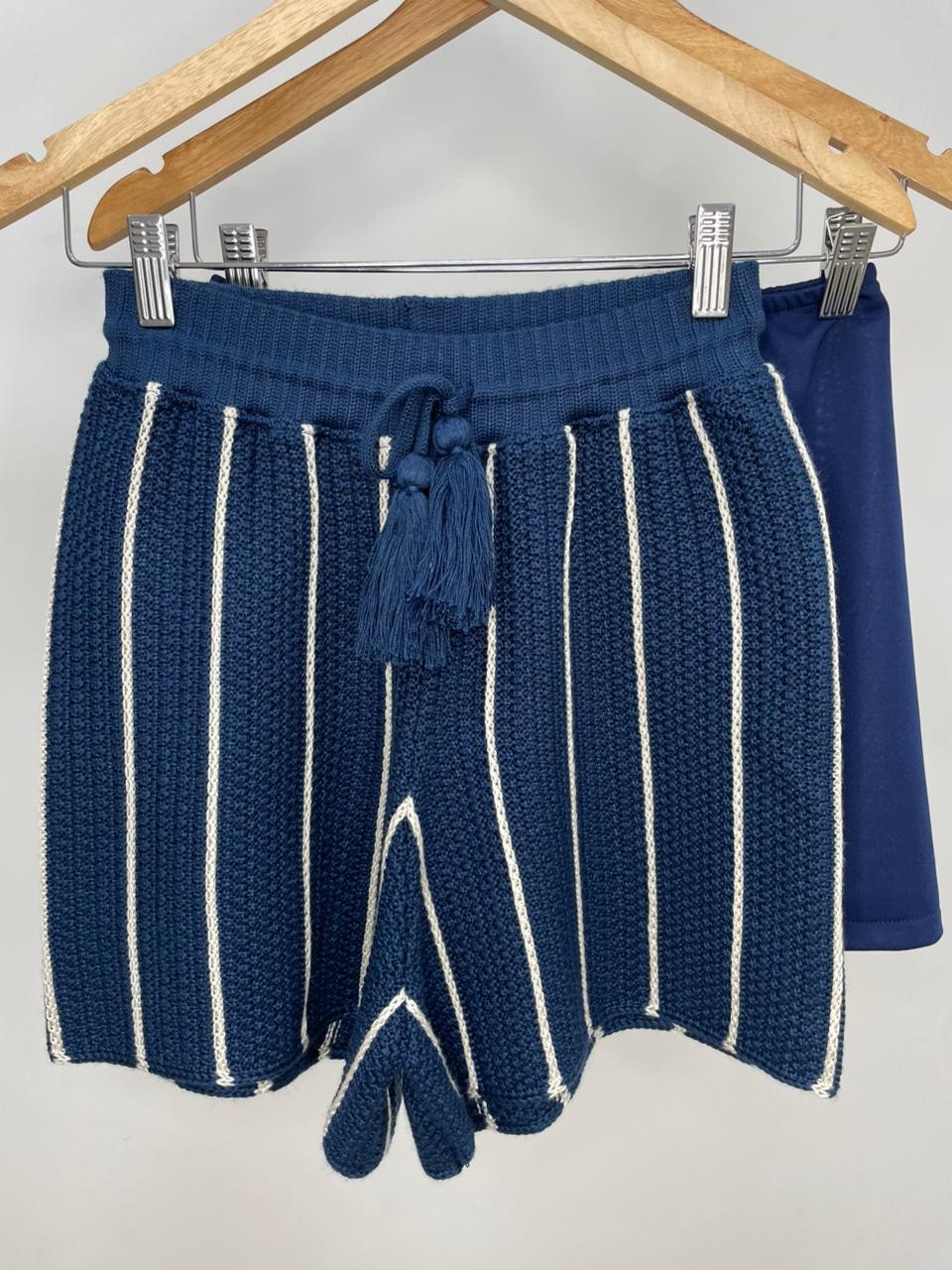 Conjunto de Tricot Listrado Isabela