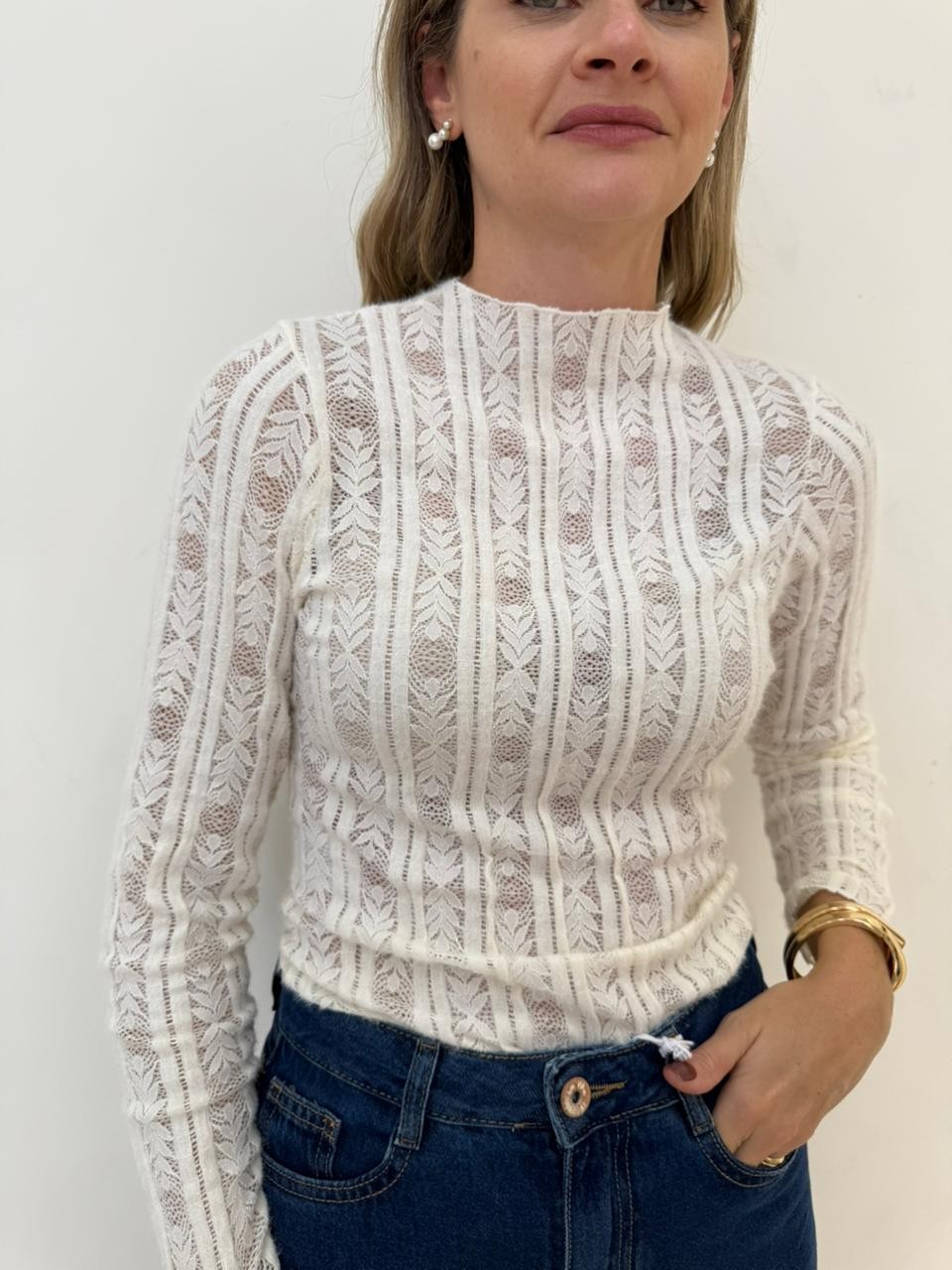 Blusa de Renda Lorena