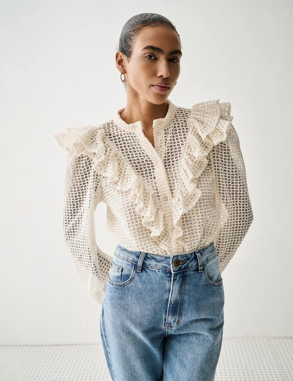 Camisa de Tule Sevilha Camisa de Tule Sevilha