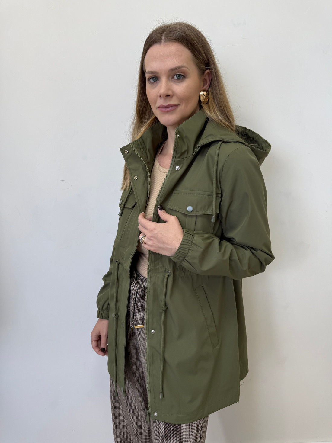 Parka Impermeável Dominique Parka Impermeável Dominique