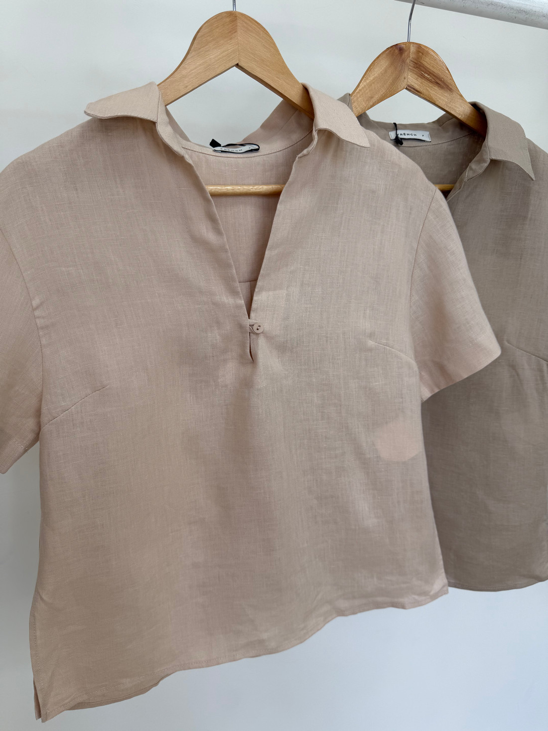 Blusa Polo de Linho Cindy Blusa Polo de Linho Cindy