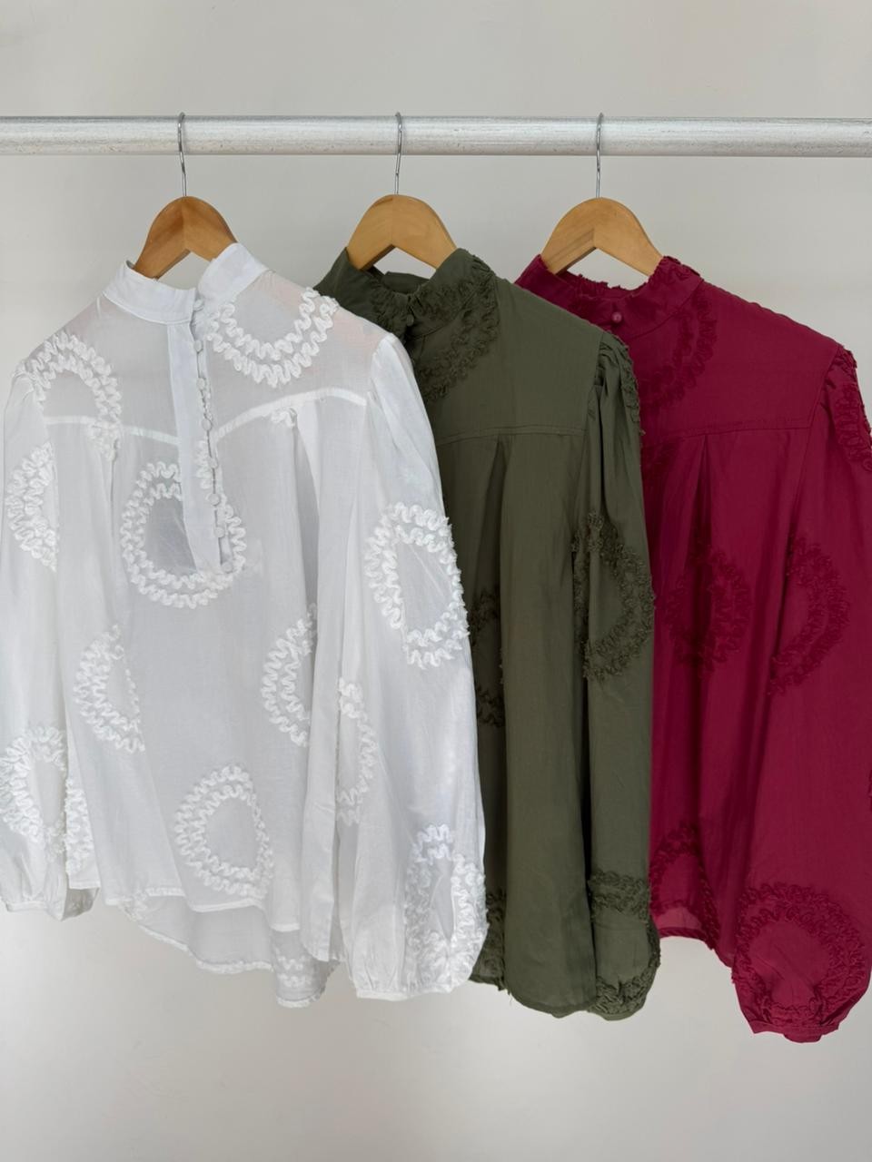 Bata Bordada Melissa