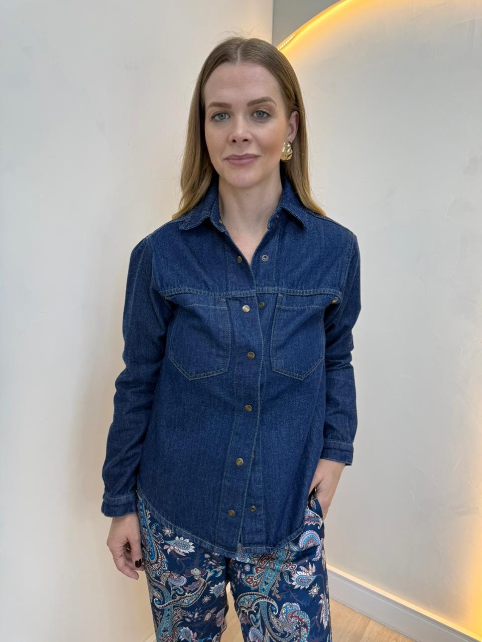Camisa Jeans Cindy Camisa Jeans Cindy