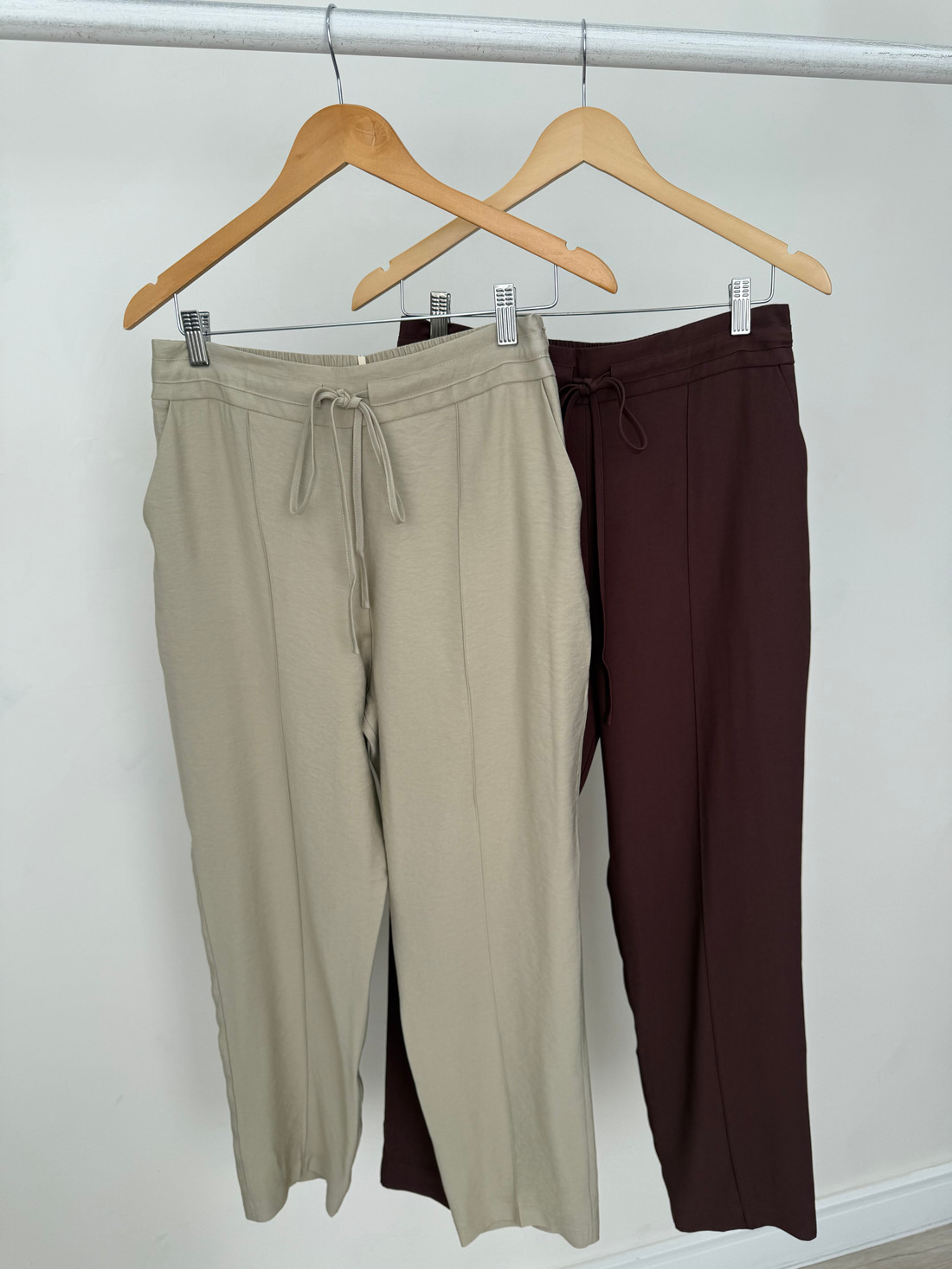 Calça Reta em Viscose Marilia Calça Reta em Viscose Marilia