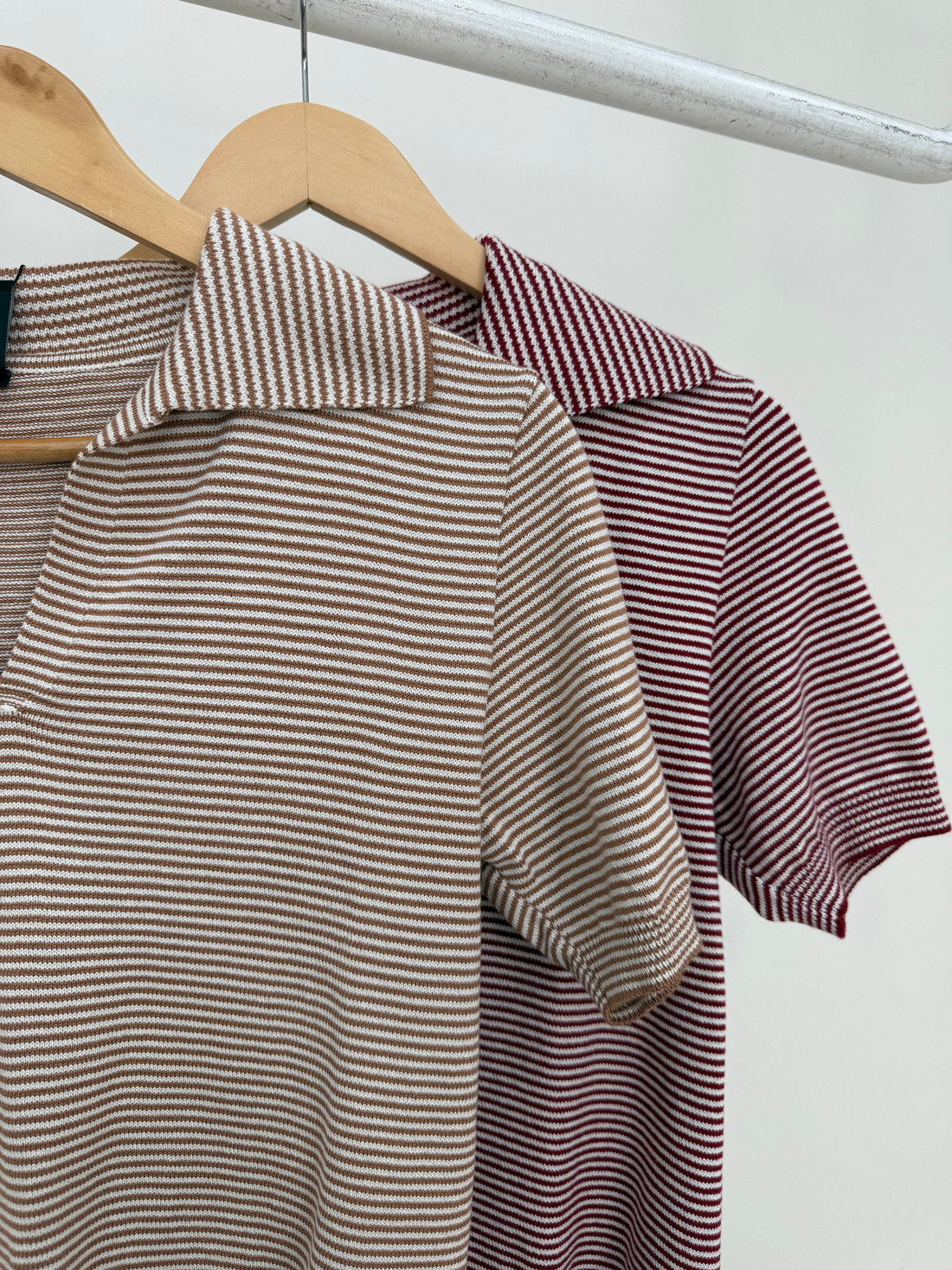 Blusa Polo listrada Ravena