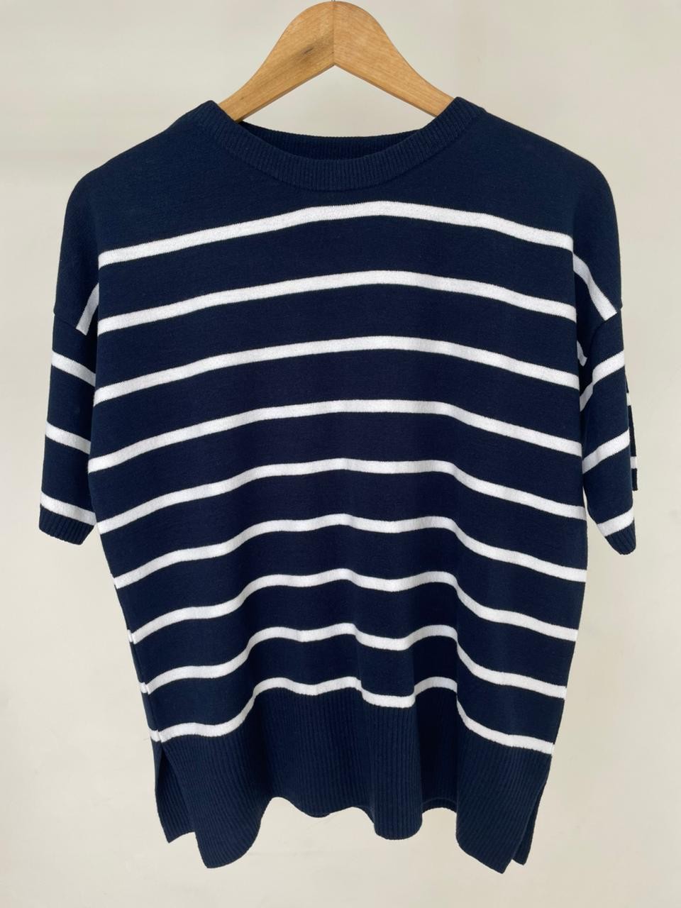 Blusa de Tricot Listrada Ketlin