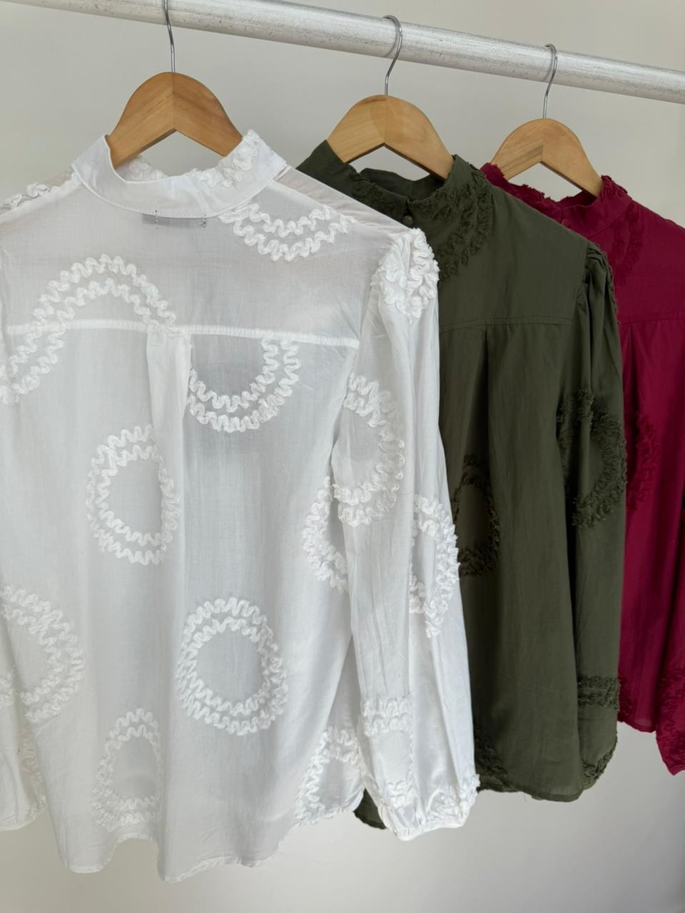 Bata Bordada Melissa