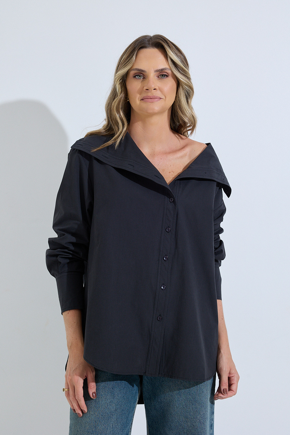 Camisa tricoline Blanca Camisa tricoline Blanca