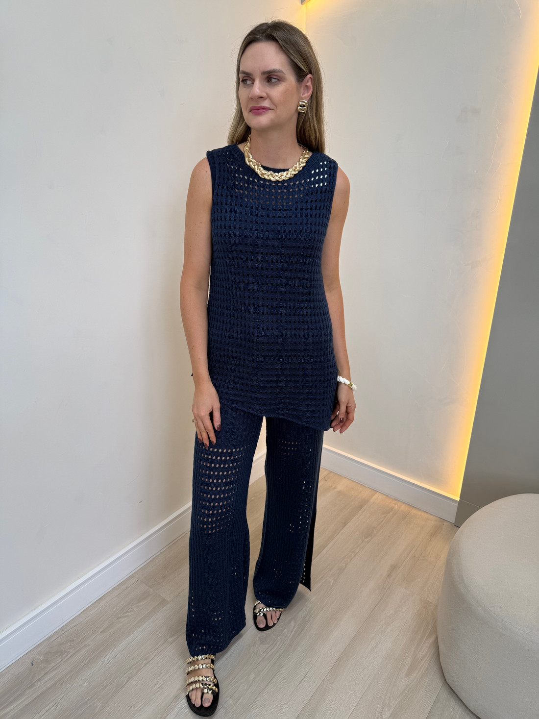 Conjunto de Tricot Regata Valência Conjunto de Tricot Regata Valência